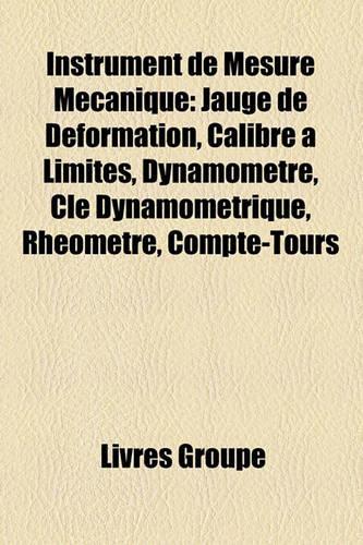 Instrument de Mesure McAnique