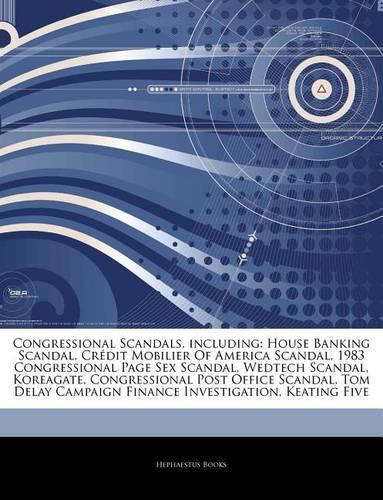 Articles on Congressional Scandals, Including