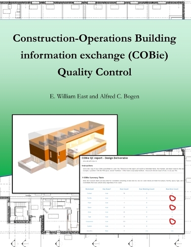 Construction-Operation Building Information Exchange (Cobie) Quality Control: (English)