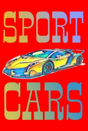 sport cars, notebook 6×9 100 page