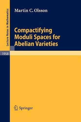 Compactifying Moduli Spaces for Abelian Varieties: (1958 Lecture Notes in Mathematics)