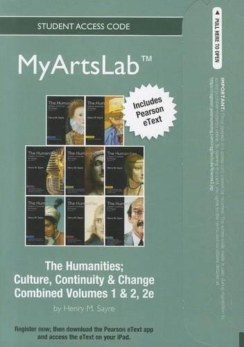 The NEW MyLab Arts with eText -- Standalone Access Card -- for Humanities: Culture, Continuity and Change, (All Volumes)(English)