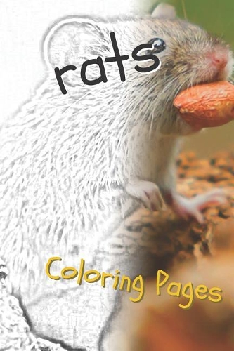 Rat Coloring Pages: Beautiful Rats Drawings for Kids and for Adults Relaxation