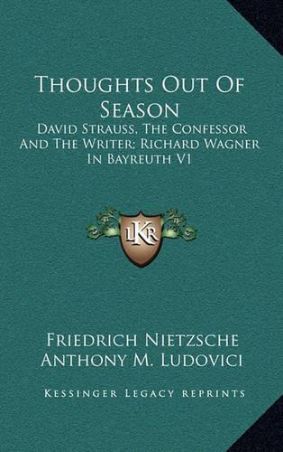 Thoughts Out of Season