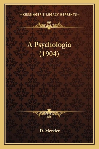 A Psychologia (1904)