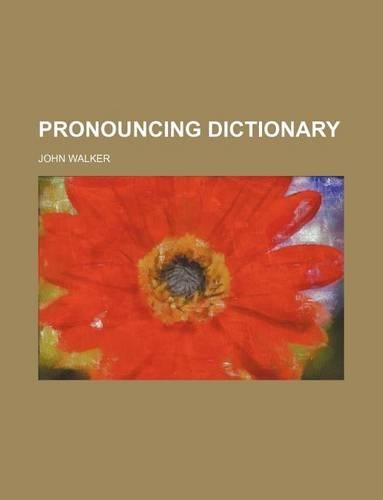Pronouncing Dictionary: (English)