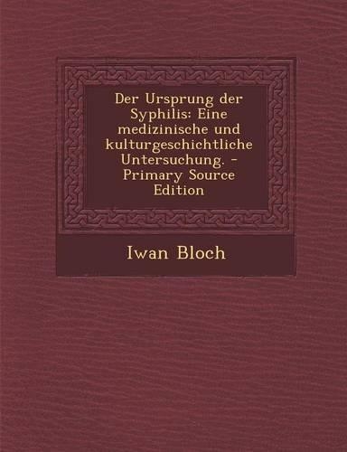 Der Ursprung Der Syphilis