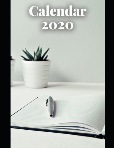 Receptionist Calendar 2020: Calendar Weekly Planer 2020 Logbook Diary Gift Todo Memory Book Budget Planner Hobby - Men, Woman, Girls & Boys - 8.5" x 11" - 21.59 x 27.94 cm - 57(1 Calendars 2020)