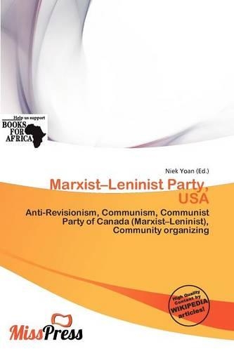 Marxist-Leninist Party, USA
