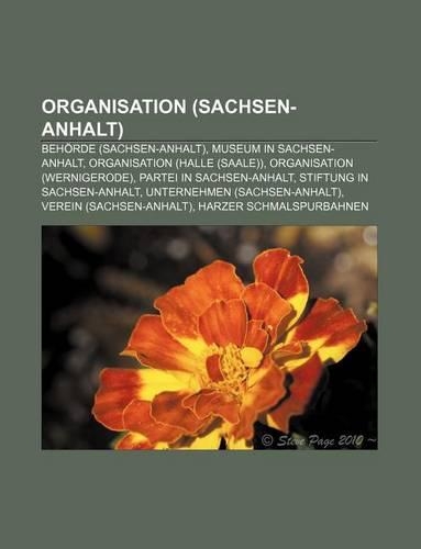 Organisation (Sachsen-Anhalt)