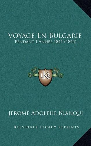 Voyage En Bulgarie