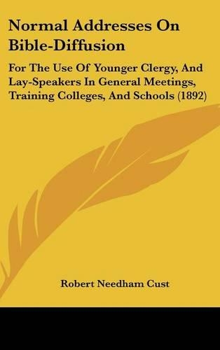 Normal Addresses On Bible-Diffusion