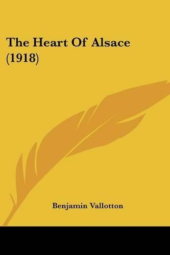 Heart Of Alsace (1918): (English)