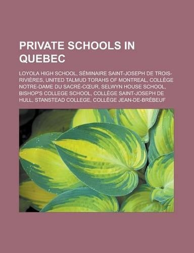 Private Schools in Quebec