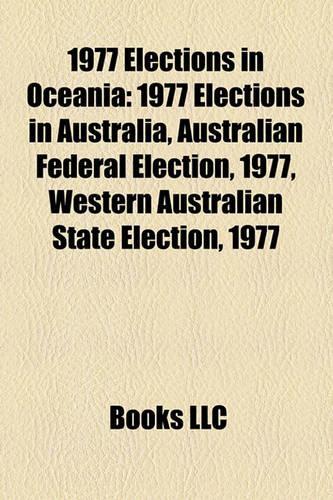1977 Elections in Oceania
