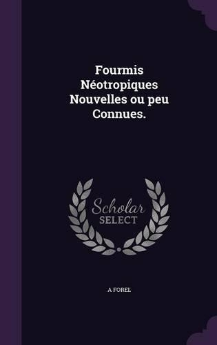 Fourmis Néotropiques Nouvelles ou peu Connues.