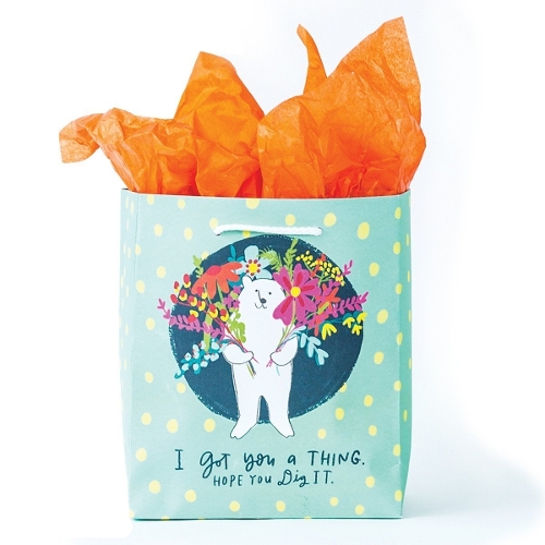 Em & Friends Flower Bear Gift Bag