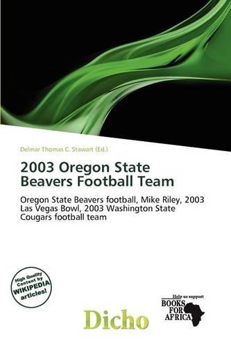 2003 Oregon State Beavers Football Team