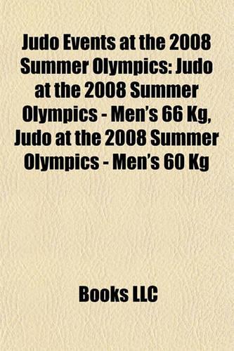 Judo Events at the 2008 Summer Olympics