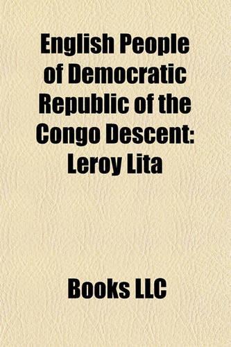 English People of Democratic Republic of the Congo Descent