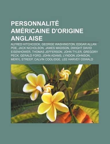 Personnalite Americaine D'Origine Anglaise