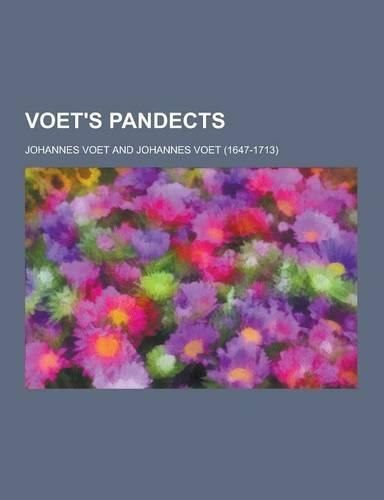 Voet's Pandects