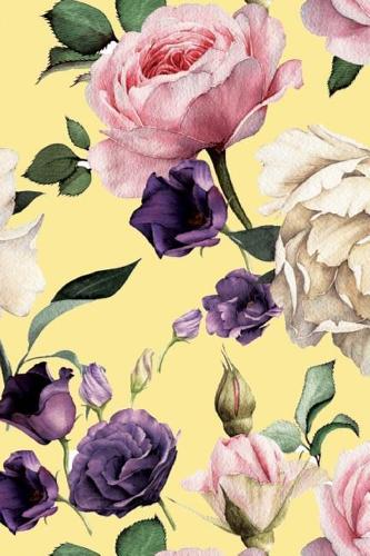 Pink and White Rose Design Journal