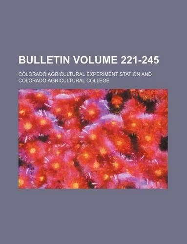 Bulletin Volume 221-245: (English)