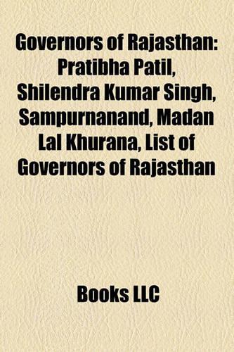 Governors of Rajasthan
