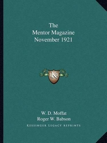 The Mentor Magazine November 1921