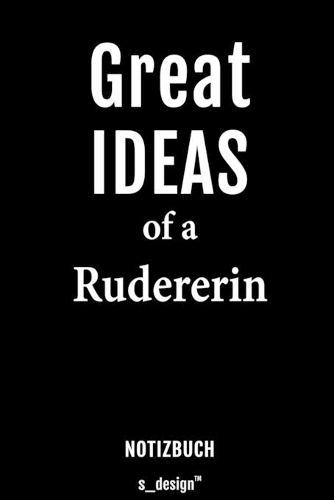 Notizbuch für Ruderer / Rudererin