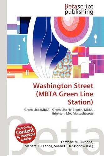 Washington Street (Mbta Green Line Station)
