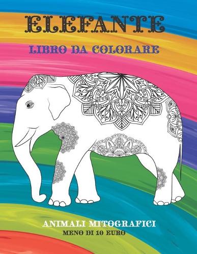 Libro da colorare - Meno di 10 euro - Animali mitografici - Elefante