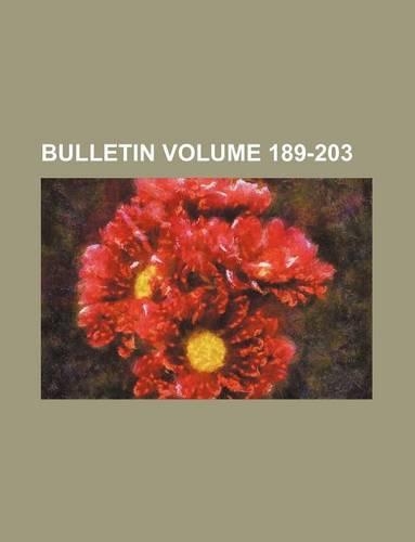 Bulletin Volume 189-203