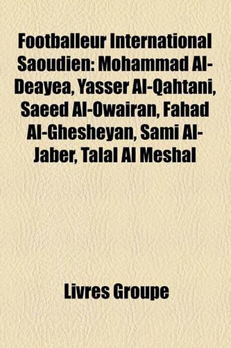 Footballeur International Saoudien