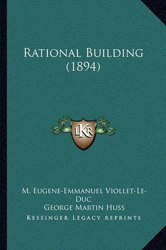 Rational Building (1894): (English)
