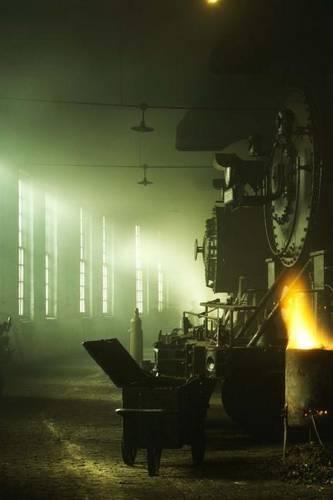 A Locomotive Roundhouse, for the Love of Trains