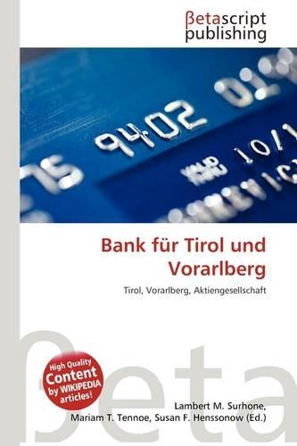 Bank Fur Tirol Und Vorarlberg