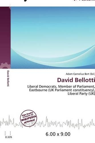 David Bellotti: (English)
