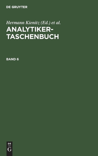 Analytiker-Taschenbuch. Band 6