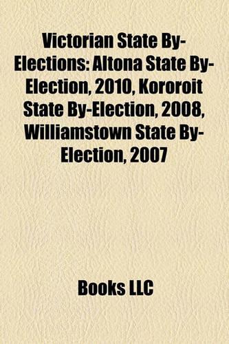 Victorian State By-Elections