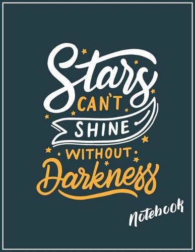 Notebook: Inspirational Quote Notebook Blank Date Blank No Lined Motivational Journal Daily Diary for Writing 8.5"x11" - 110 Pages(7 Cute Composition Notebook)