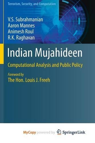 Indian Mujahideen: Computational Analysis and Public Policy