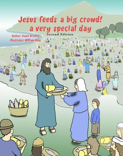 Jesus feeds a big crowd