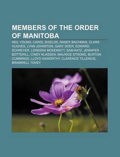 Members of the Order of Manitoba