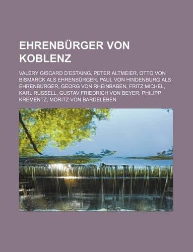 Ehrenburger Von Koblenz