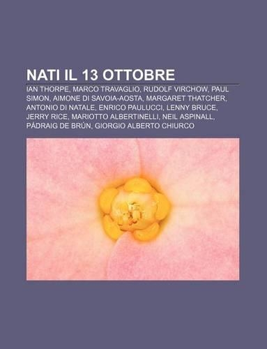 Nati Il 13 Ottobre