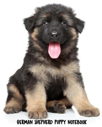 German Shepherd Puppy Notebook