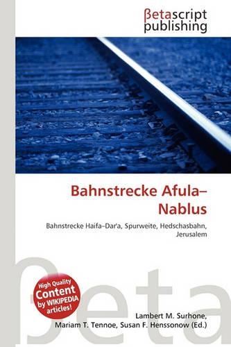 Bahnstrecke Afula-Nablus