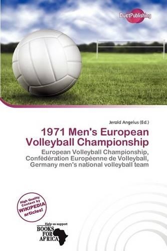 1971 Men's European Volleyball Championship: (English)